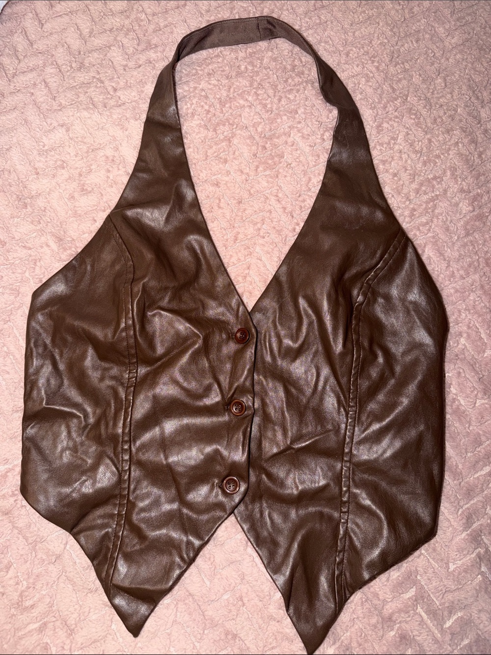 Fashion Nova Brown Vest Top